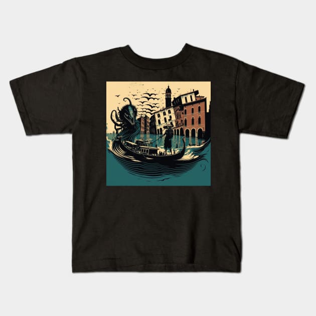 venice Kids T-Shirt by Shirtocracy